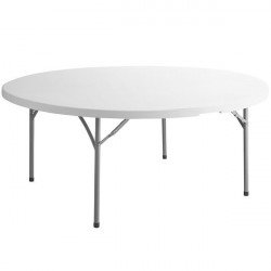 6' round tables